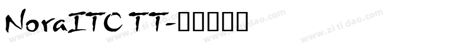 NoraITC TT字体转换